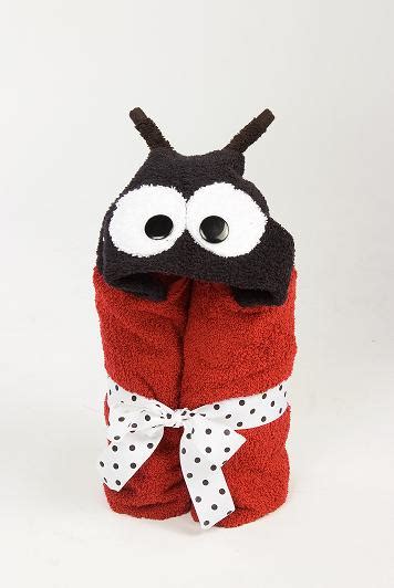 Animal Hooded Towels For Children Ladybug Hooded Towel 35 10 Shipping