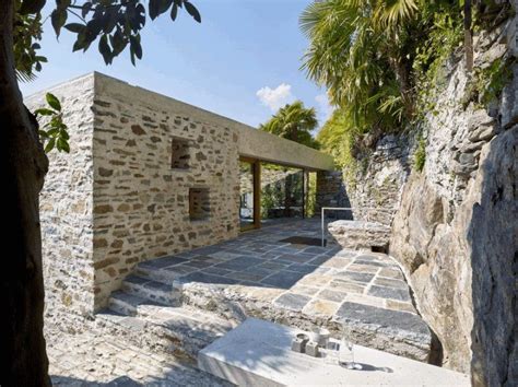 Stunning Stone House In Switzerland Unveils Modern Interiors Stone