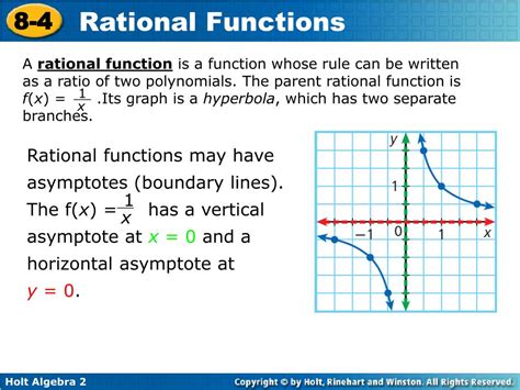 ppt rational functions may have asymptotes boundary lines the f x has a vertical
