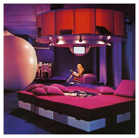Design By Joe Colombo For Bayer Visiona I 1969 Retro Interior
