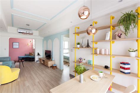 Pastel Apartment Design Interior Design Ideas