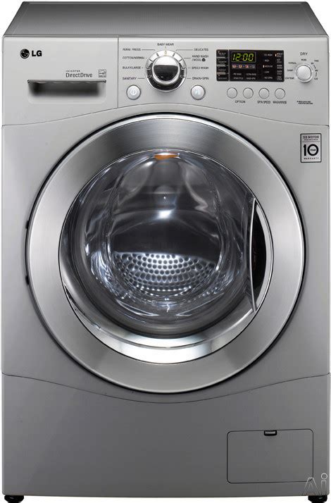 Lg Wm3455hs 24 Front Load Compact Washerdryer Combo With 27 Cu Ft