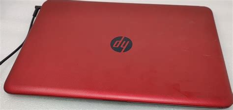 Red Hp 15 Af175nr 156 500gb Hdd Amd A6 6310 4gb Ram Touch No Battery