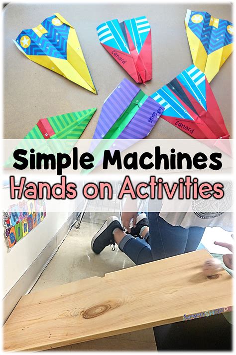 Simple Machines Review Hands On Stations Activity Simple Machines