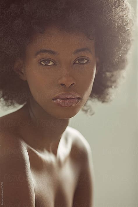 Beauty Portrait Of A Young African Woman By Stocksy Contributor Lumina Stocksy