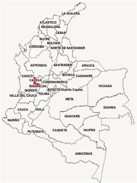 Informaci N E Im Genes Con Mapas De Colombia Pol Tico F Sico Y Para