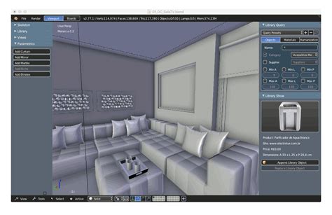 E Interiores Next Generation Interior Design With Blender Blender