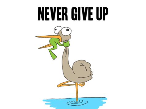 Memedroid Never Give Up By Chochomama