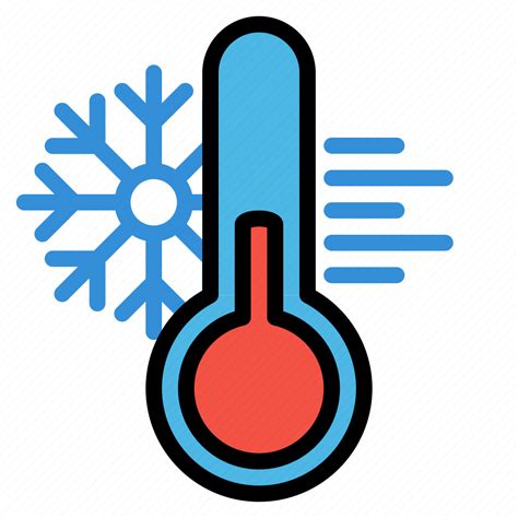 Cold Thermometer Weather Icon Download On Iconfinder