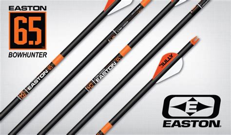 Easton 65mm Bowhunter Acu Carbon Arrows 400 Spine Fletched Welcome