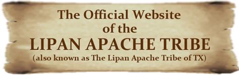 Lipan Apache Tribe Of Texas