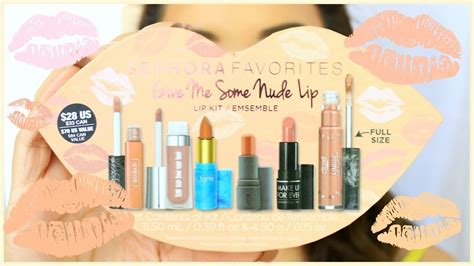 Sephora Favorites Give Me Some Nude Lip 2017 Youtube