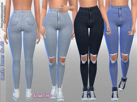 Denim Jeans No By Pinkzombiecupcakes At Tsr Sims Updates C