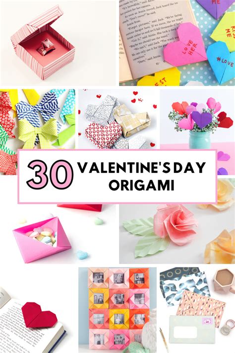 Diy 30 Valentines Day Origami Craftsi Like This Valentines Day