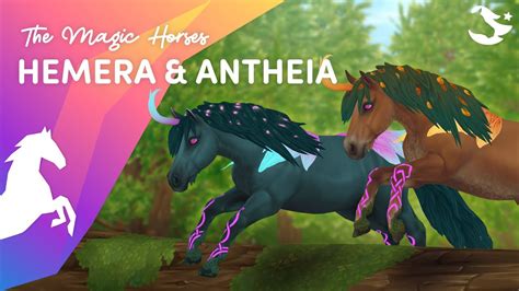Meet Hemera And Antheia 🍁 Star Stable Magic Horses Youtube