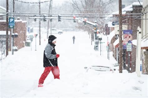 Snow Totals In Wnc National Weather Service Reports Over 18 Inches