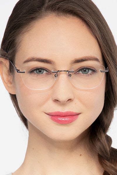 Download 35 Rimless Glasses For Round Faces