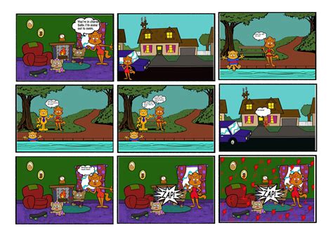 Emi S Art Blog 9 Panel Comic Strip