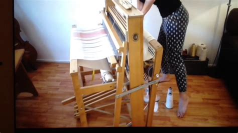 My Floor Loom Folding Tutorial Youtube