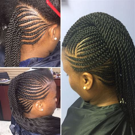 Cornrows are achieved by using an underhand technique that stays close to the scalp. Pin by Nanasbraids on Nana's Hair Braiding | African braids hairstyles, Beautiful hair, Braided ...
