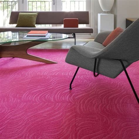Pink Carpet Tiles Design Ideas