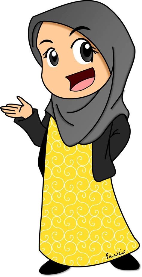 Terbaru 27 Muslimah Cartoon