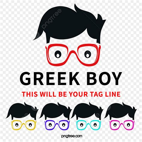 Glass Boy Png Picture Glasses Boy Logo Geek Flag Logo Design Boy