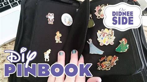 Diy Disney Pin Trading Book Using Dollar Store Items Youtube