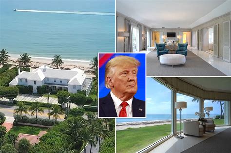 Donald Trumps Palm Beach Mansion Resurfaces Asking 59m
