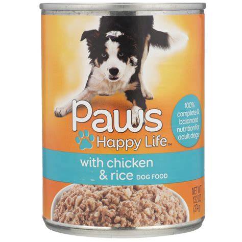 Paws Happy Life Premium Dog Food With Chicken Rice 132 Oz Shipt