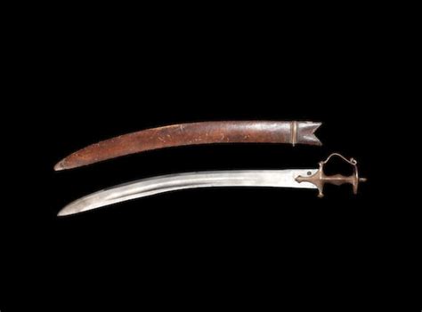 bonhams a large mughal steel hilted executioner s sword tegha northern india late 18th