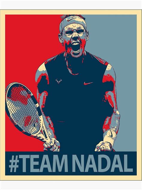 Rafael Nadal King Of Clay Poster For Sale By Ferrowallarts Redbubble