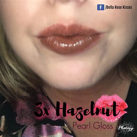 3x Hazelnut Lipsense Pearl Gloss 🌰🍂🍁 Senegence Distributor 403826