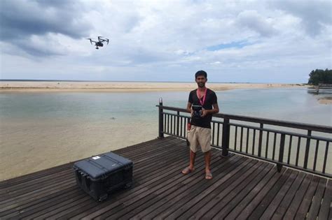 Drones And Operators Camera Crew Thailand