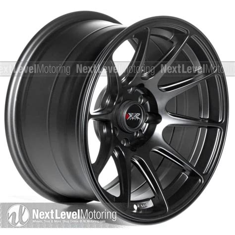 Xxr Wheels 527 15x825 4x1004x1143 Flat Black Rims Et0