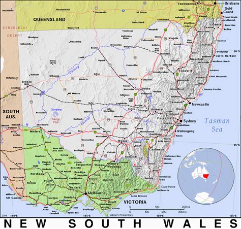 Nsw News Hema Nsw State Map The Map Shop With More Than 70000