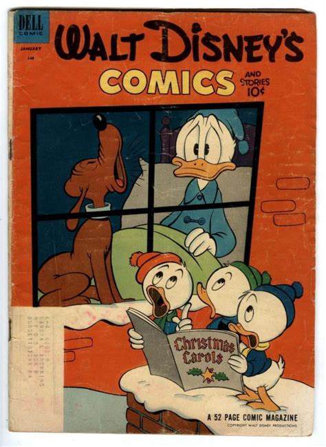 Walt Disneys Comics And Stories 148 1953 Carl Barks Donald Duck