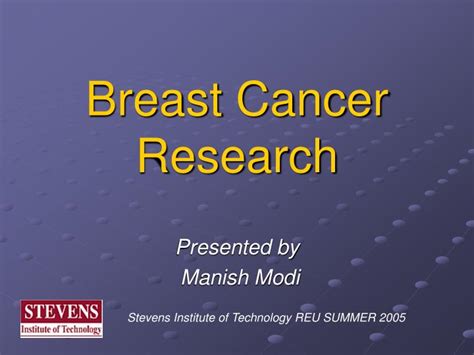 Ppt Breast Cancer Research Powerpoint Presentation Free Download