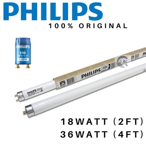 Check 'lampu isyarat' translations into english. 100% ORIGINAL Philips Fluorescent Tube 36watt 4FT ...