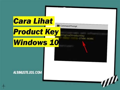 Cara Melihat Product Key Windows Secara Lengkap Belajar Tahu Organisasi