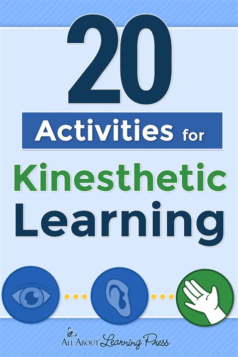 20 Activities For Kinesthetic Learning Free Downloads