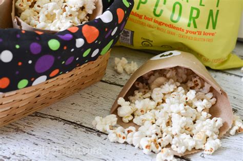 Kraft Paper Popcorn Bags Typically Simple