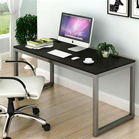 Shw Home Office 55 Inch Large Computer Desk Espresso