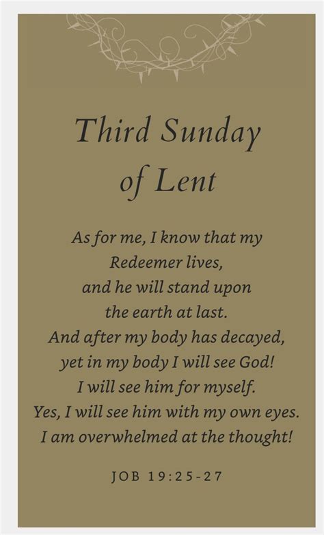 Amazing Grace The Promise Of Lent 3rd Sunday