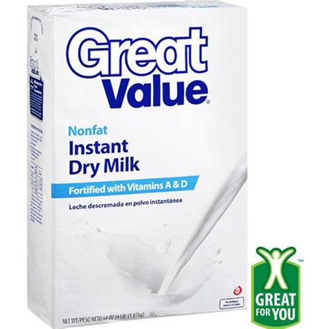 Great Value Instant Dry Milk 64 Oz Reviews 2021