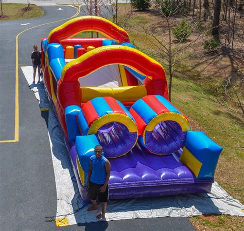 Monster Obstacle Course Bounce House Rentals And Water Slides
