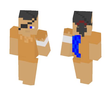 Download Eyepatch Blue Angel Minecraft Skin For Free Superminecraftskins