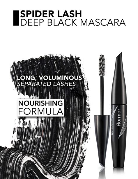 Spider Lash Volume Mascara 001 Deep Black Flormar