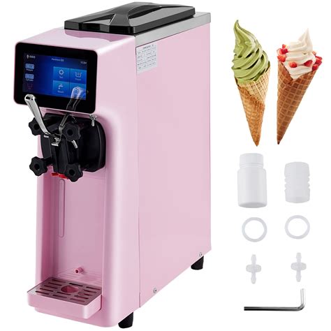 Buy VEVOR Commercial Ice Cream Maker L H Yield W Countertop Soft Serve Machine With