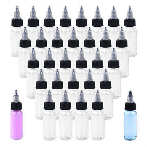 Buy Tellyouwin 30pack Dispensing Bottles With Twist Top Cap Boston